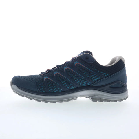 Lowa Maddox 520607-7930 Womens Blue Mesh Lace Up Athletic Hiking Shoes
