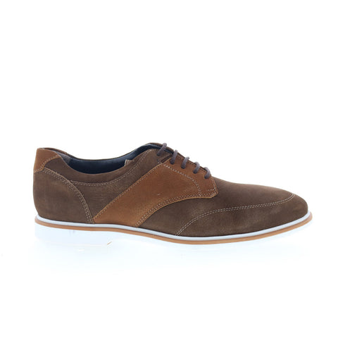 Studio Belvedere Modena Mens Brown Nubuck Oxfords & Lace Ups Casual Shoes