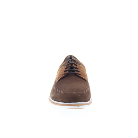 Studio Belvedere Modena Mens Brown Nubuck Oxfords & Lace Ups Casual Shoes