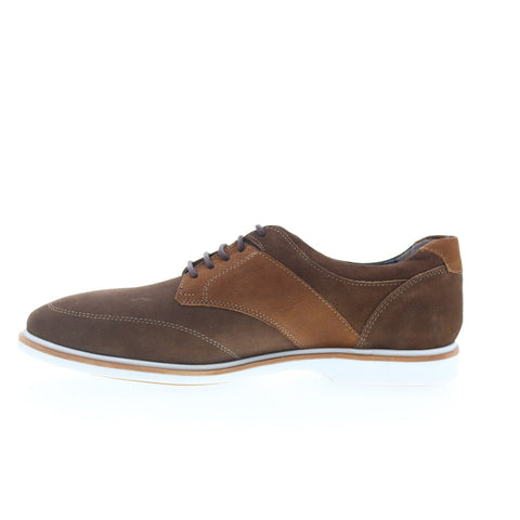 Studio Belvedere Modena Mens Brown Nubuck Oxfords & Lace Ups Casual Shoes