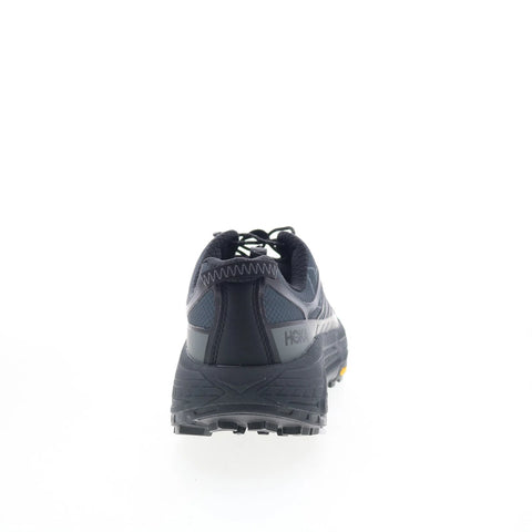 Hoka Mafate Three2 Wordmark 1175490-BCKT Mens Black Athletic Hiking Shoes