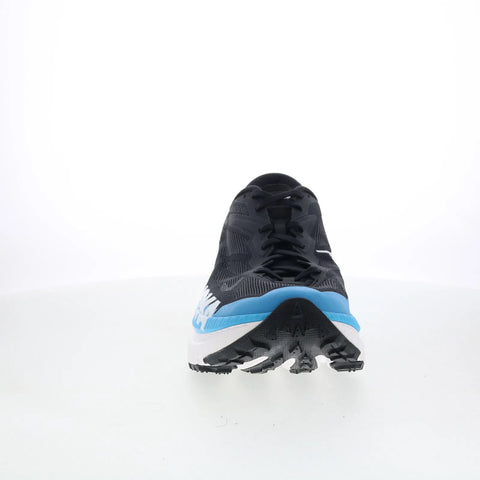 Hoka Mafate X 1161990-BKSK Mens Black Mesh Lace Up Athletic Hiking Shoes