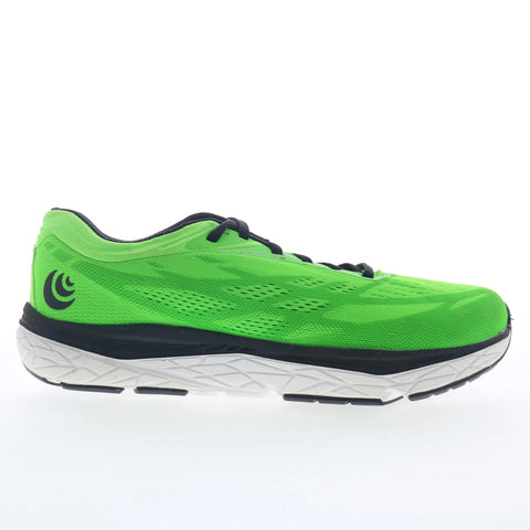 Topo Magnifly 3 M-MAGNIFLY 3 Mens Green Mesh Lace Up Athletic Running Shoes