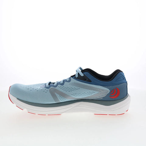 Topo Magnifly 4 M051 Mens Blue Canvas Lace Up Athletic Running Shoes