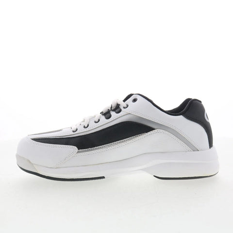 Dexter Magnum B2058-15 Mens White Synthetic Lace Up Athletic Bowling Shoes