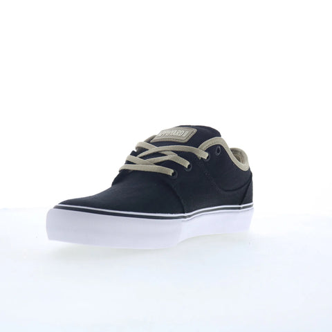 Globe Mahalo GBMAHALO Mens Black Canvas Skate Inspired Sneakers Shoes