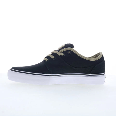 Globe Mahalo GBMAHALO Mens Black Canvas Skate Inspired Sneakers Shoes