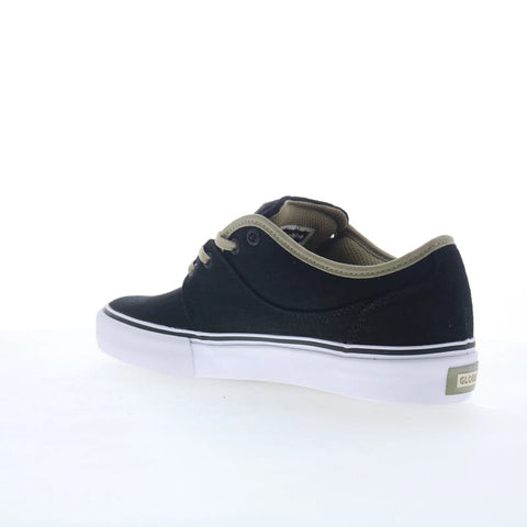 Globe Mahalo GBMAHALO Mens Black Canvas Skate Inspired Sneakers Shoes