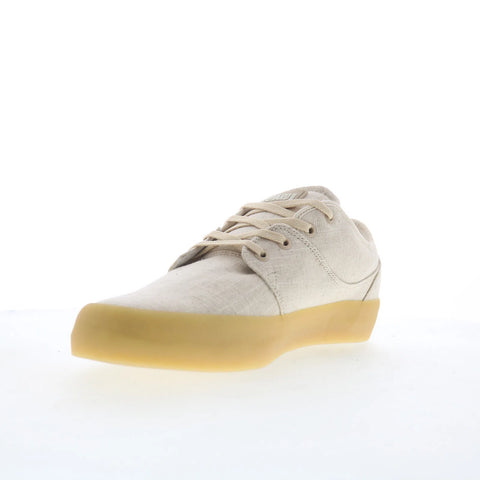 Globe Mahalo GBMAHALO Mens Beige Canvas Skate Inspired Sneakers Shoes