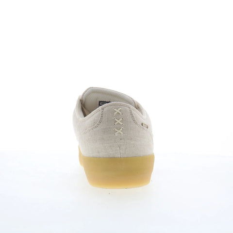 Globe Mahalo GBMAHALO Mens Beige Canvas Skate Inspired Sneakers Shoes