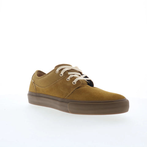 Globe Mahalo GBMAHALO Mens Brown Suede Lace Up Skate Inspired Sneakers Shoes