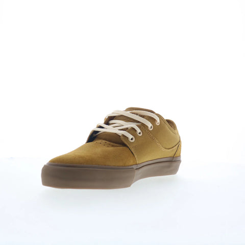Globe Mahalo GBMAHALO Mens Brown Suede Lace Up Skate Inspired Sneakers Shoes