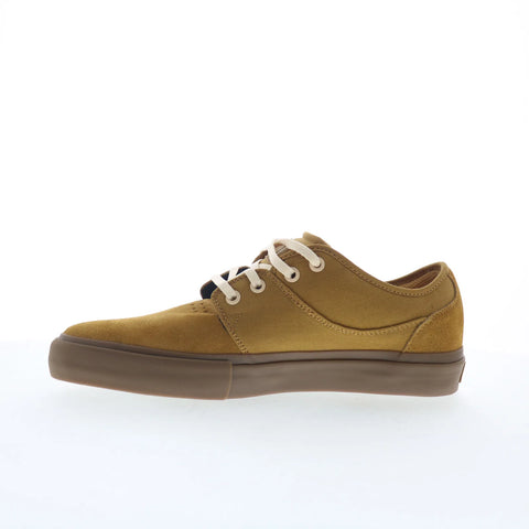 Globe Mahalo GBMAHALO Mens Brown Suede Lace Up Skate Inspired Sneakers Shoes
