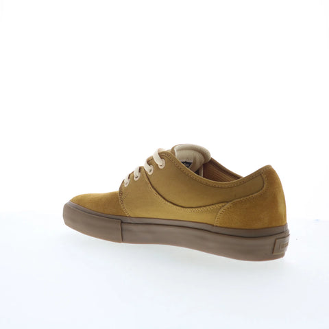 Globe Mahalo GBMAHALO Mens Brown Suede Lace Up Skate Inspired Sneakers Shoes