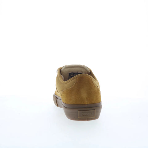 Globe Mahalo GBMAHALO Mens Brown Suede Lace Up Skate Inspired Sneakers Shoes