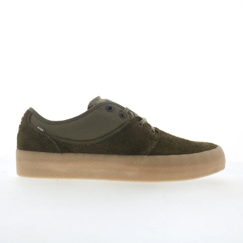 Globe Mahalo GBMAHALO Mens Green Suede Skate Inspired Sneakers Shoes
