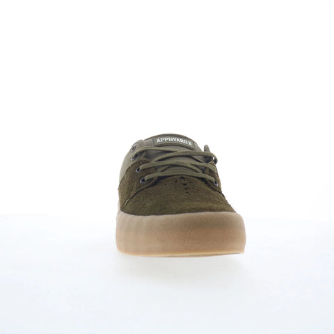 Globe Mahalo GBMAHALO Mens Green Suede Skate Inspired Sneakers Shoes