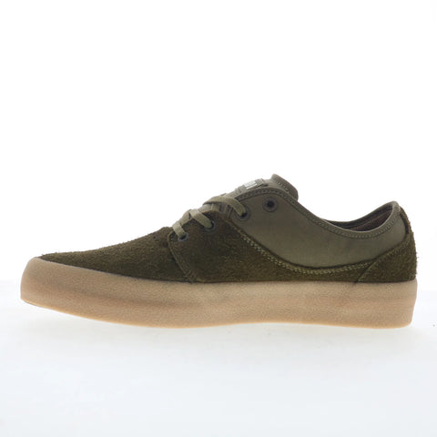 Globe Mahalo GBMAHALO Mens Green Suede Skate Inspired Sneakers Shoes