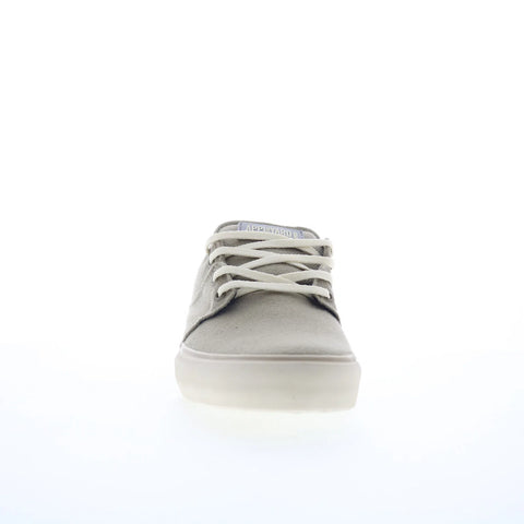 Globe Mahalo GBMAHALO Mens Gray Canvas Lace Up Skate Inspired Sneakers Shoes