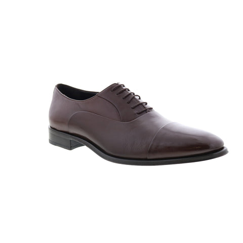Bruno Magli Maioco MAIOCO2 Mens Brown Wide Oxfords & Lace Ups Cap Toe Shoes