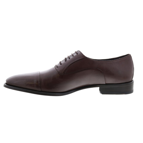 Bruno Magli Maioco MAIOCO2 Mens Brown Wide Oxfords & Lace Ups Cap Toe Shoes