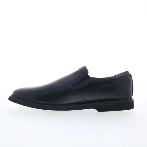 Clarks Malwood Easy 26168234 Mens Black Loafers & Slip Ons Casual Shoes