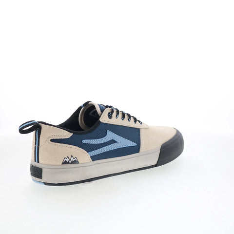 Lakai Manchester Elite Mens Beige Suede Skate Inspired Sneakers Shoes