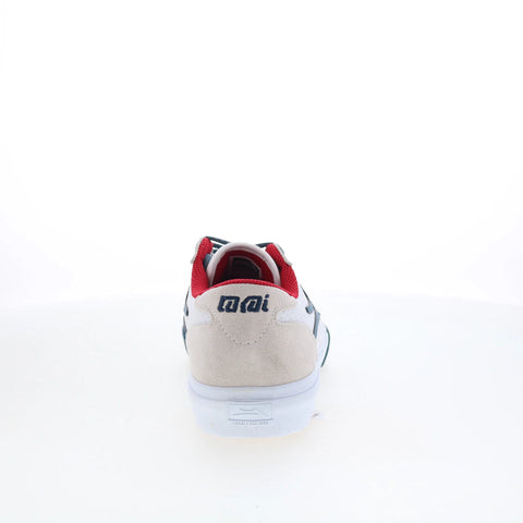 Lakai Manchester Mens White Suede Lace Up Skate Inspired Sneakers Shoes