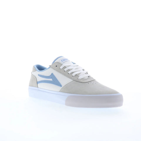 Lakai Manchester Mens Gray Suede Lace Up Skate Inspired Sneakers Shoes