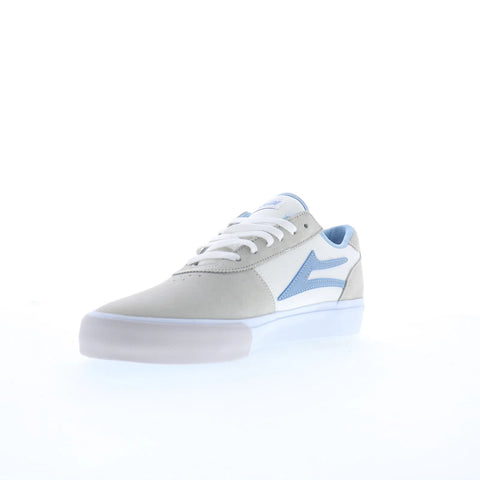 Lakai Manchester Mens Gray Suede Lace Up Skate Inspired Sneakers Shoes
