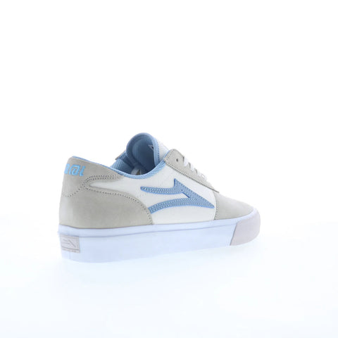 Lakai Manchester Mens Gray Suede Lace Up Skate Inspired Sneakers Shoes