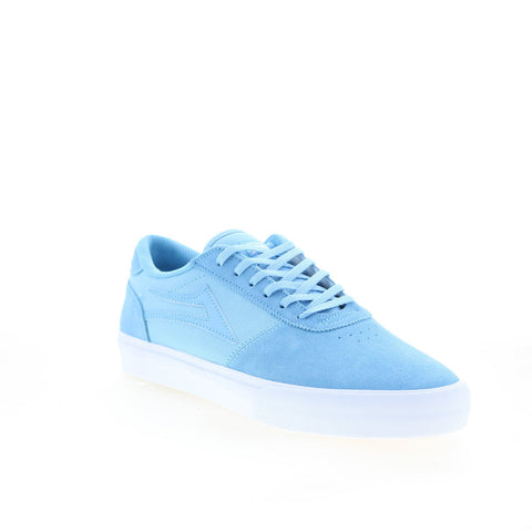 Lakai Manchester MS1250200A00 Mens Blue Suede Skate Inspired Sneakers Shoes