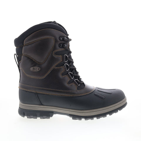 Lugz Anorak MANORKV-2594 Mens Black Synthetic Lace up Casual Dress Boots