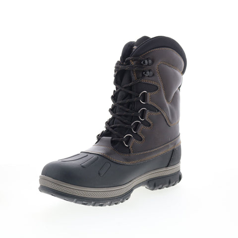 Lugz Anorak MANORKV-2594 Mens Black Synthetic Lace up Casual Dress Boots