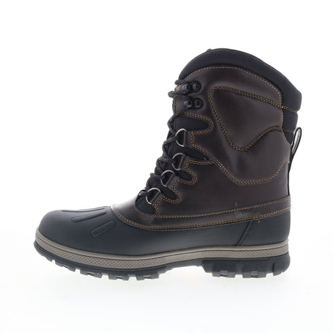 Lugz Anorak MANORKV-2594 Mens Black Synthetic Lace up Casual Dress Boots