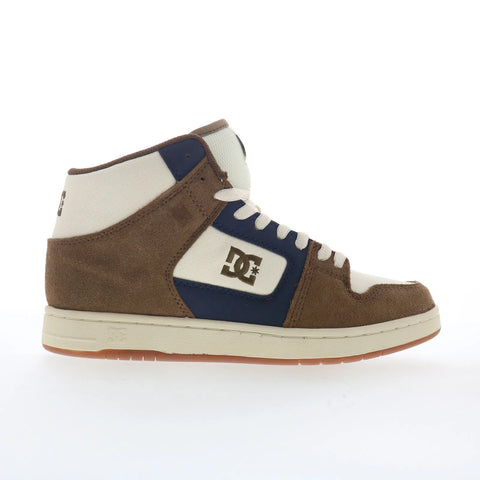 DC Manteca 4 HI ADYS100743-TB2 Mens Brown Leather Skate Inspired Sneakers Shoes