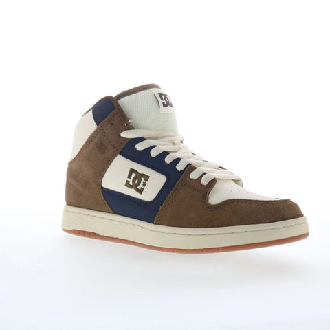 DC Manteca 4 HI ADYS100743-TB2 Mens Brown Leather Skate Inspired Sneakers Shoes