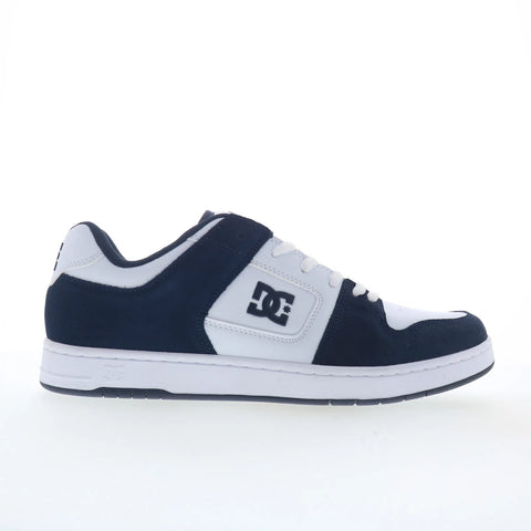 DC Manteca 4 S DC01750410-NVYWHT Mens Blue Skate Inspired Sneakers Shoes