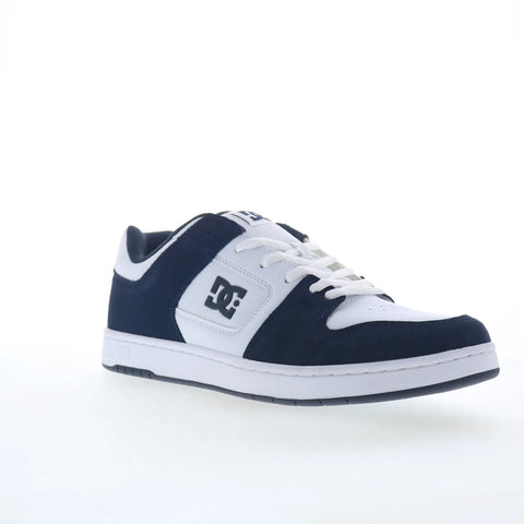 DC Manteca 4 S DC01750410-NVYWHT Mens Blue Skate Inspired Sneakers Shoes