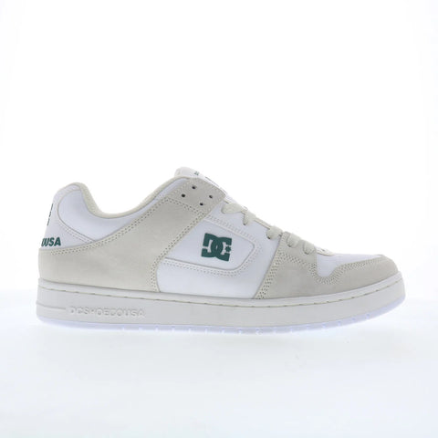 DC Manteca SE ADYS100314-OF1 Mens Beige Leather Skate Inspired Sneakers Shoes
