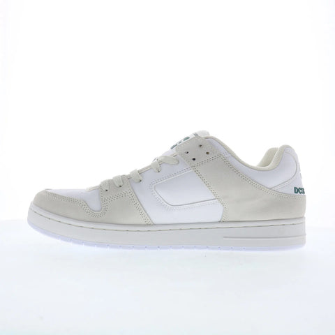 DC Manteca SE ADYS100314-OF1 Mens Beige Leather Skate Inspired Sneakers Shoes