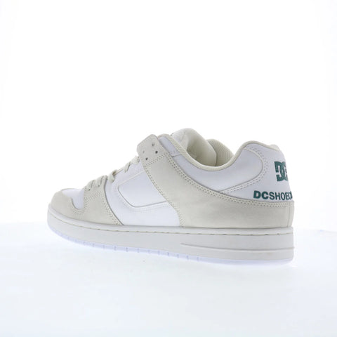 DC Manteca SE ADYS100314-OF1 Mens Beige Leather Skate Inspired Sneakers Shoes