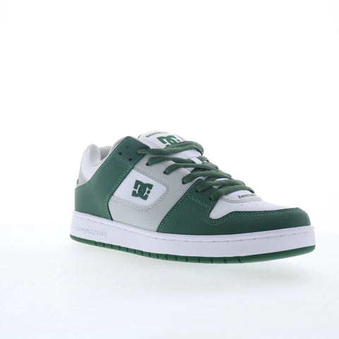 DC Manteca SE DC01758100-WHGNGY Mens Green Skate Inspired Sneakers Shoes