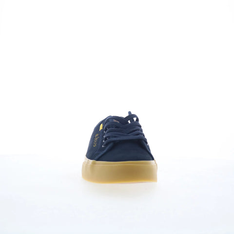DC Manual LE ADYS300742-NKH Mens Blue Suede Skate Inspired Sneakers Shoes