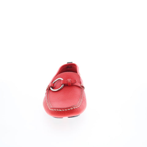 Maracchini & Boghossian Ferari MARAC 11 Womens Red Moccasin Flats Shoes