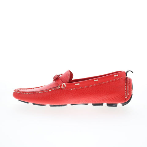 Maracchini & Boghossian Ferari MARAC 11 Womens Red Moccasin Flats Shoes