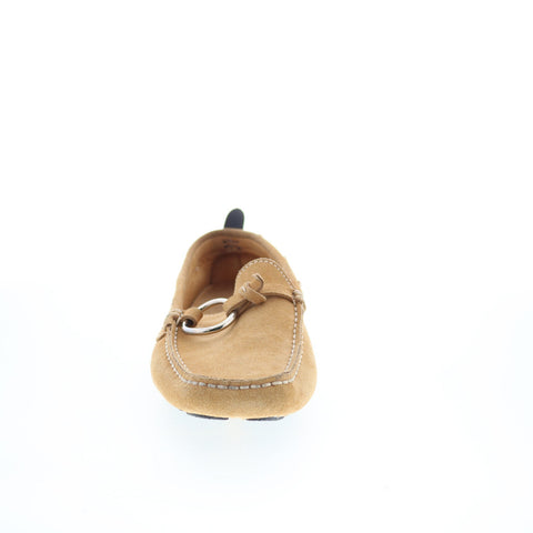 Maracchini & Boghossian Peach MARAC 12 Womens Brown Moccasin Flats Shoes