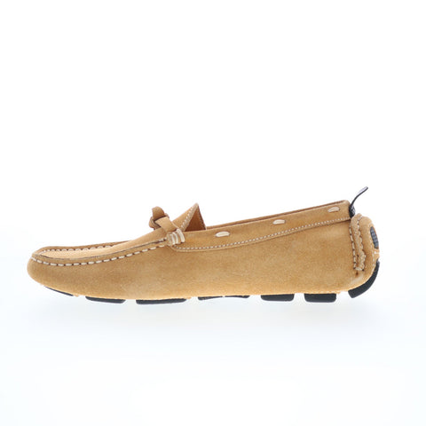 Maracchini & Boghossian Peach MARAC 12 Womens Brown Moccasin Flats Shoes