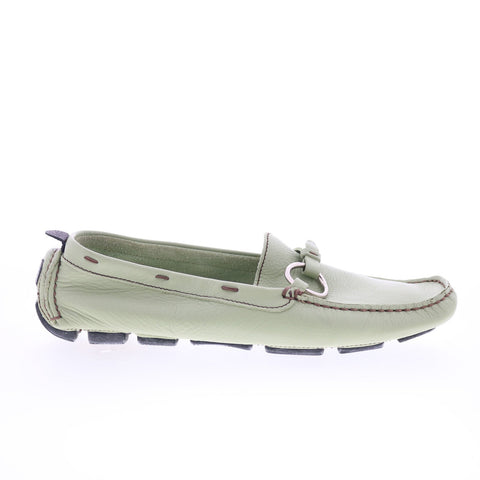 Maracchini & Boghossian Sauge MARAC 17 Womens Green Moccasin Flats Shoes