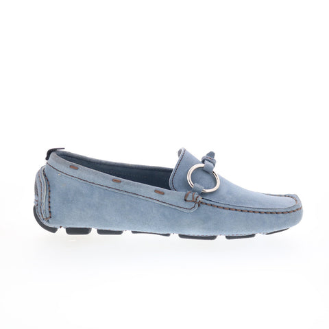Maracchini & Boghossian Jeans MARAC 4 Womens Blue Moccasin Flats Shoes